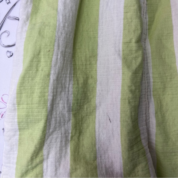 Open edit jumpsuit pants suit jumper striped cream lime green and orange tie - Picture 9 of 9